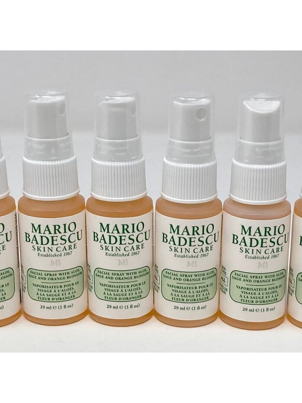 8 Mario Badescu Facial with Sage Aloe and Orange Blossom Mist - 1oz Bottles - Picture 1 of 2
